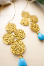 Load image into Gallery viewer, Wire Crochet Maya Earrings