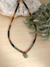 Load image into Gallery viewer, Watermelon Tourmaline and Labradorite Necklace