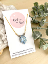 Load image into Gallery viewer, Blue Boulder Opal and Labradorite Necklace